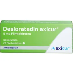 Desloratadin Axicur 5 mg Filmtabletten 20 ST