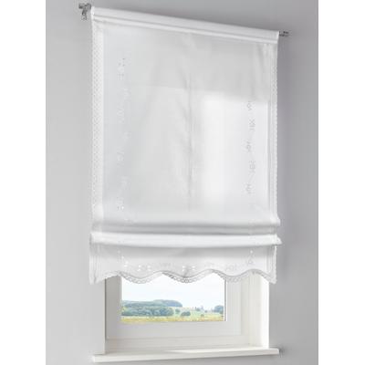 Rollo HEINE HOME Gr. 2, weiß, B:60cm H:130cm, 100% Polyester, Rollos