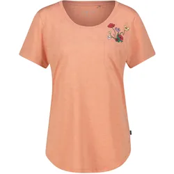 Super Natural, Damen, Funktionsshirt, Meru Portoalegre (4XL), Rosa, Rot, 4XL
