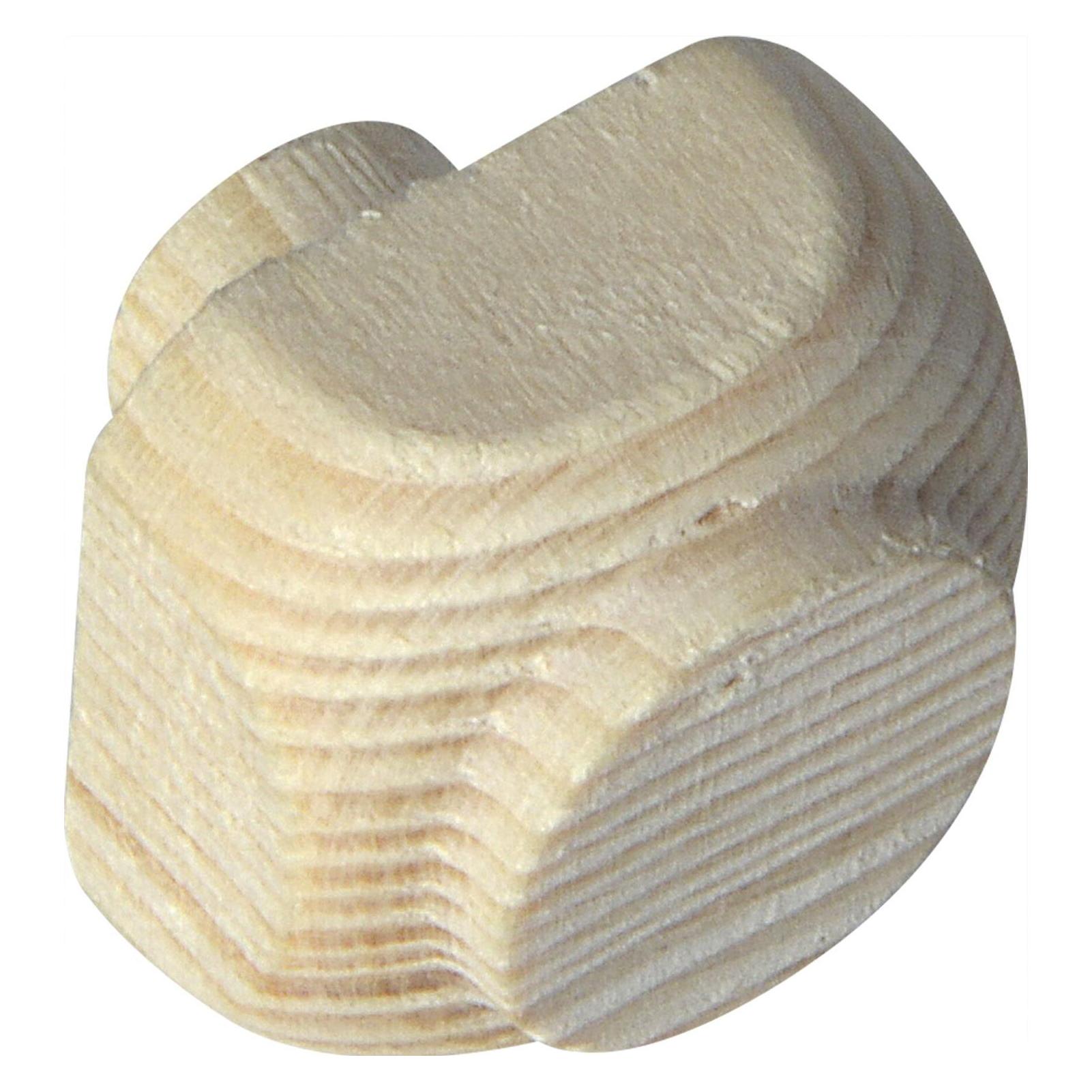 Alles im griff Holzziernagel Breite 20, Höhe 20, Zapfen ø 10, Zapfenlänge 8 mm, Fichte roh (42730763)