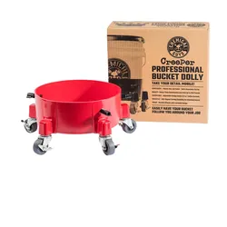 Chemical Guys Creeper Professional Bucket Dolly Red