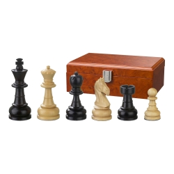 Chess - Schachfiguren - Chlodewig - Holz - Irish Staunton - Königshöhe 83 mm 241991