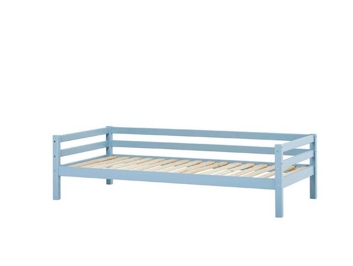 Hoppekids Daybett ECO Dream - Kinderbett aus Massivholz, 90x200, Kann mit Umbausätzen flexibel in ein (Halb)Hochbett umgebaut werden