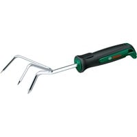 Garten Handgrubber, Edelstahl grün/schwarz, Breite 7,1cm