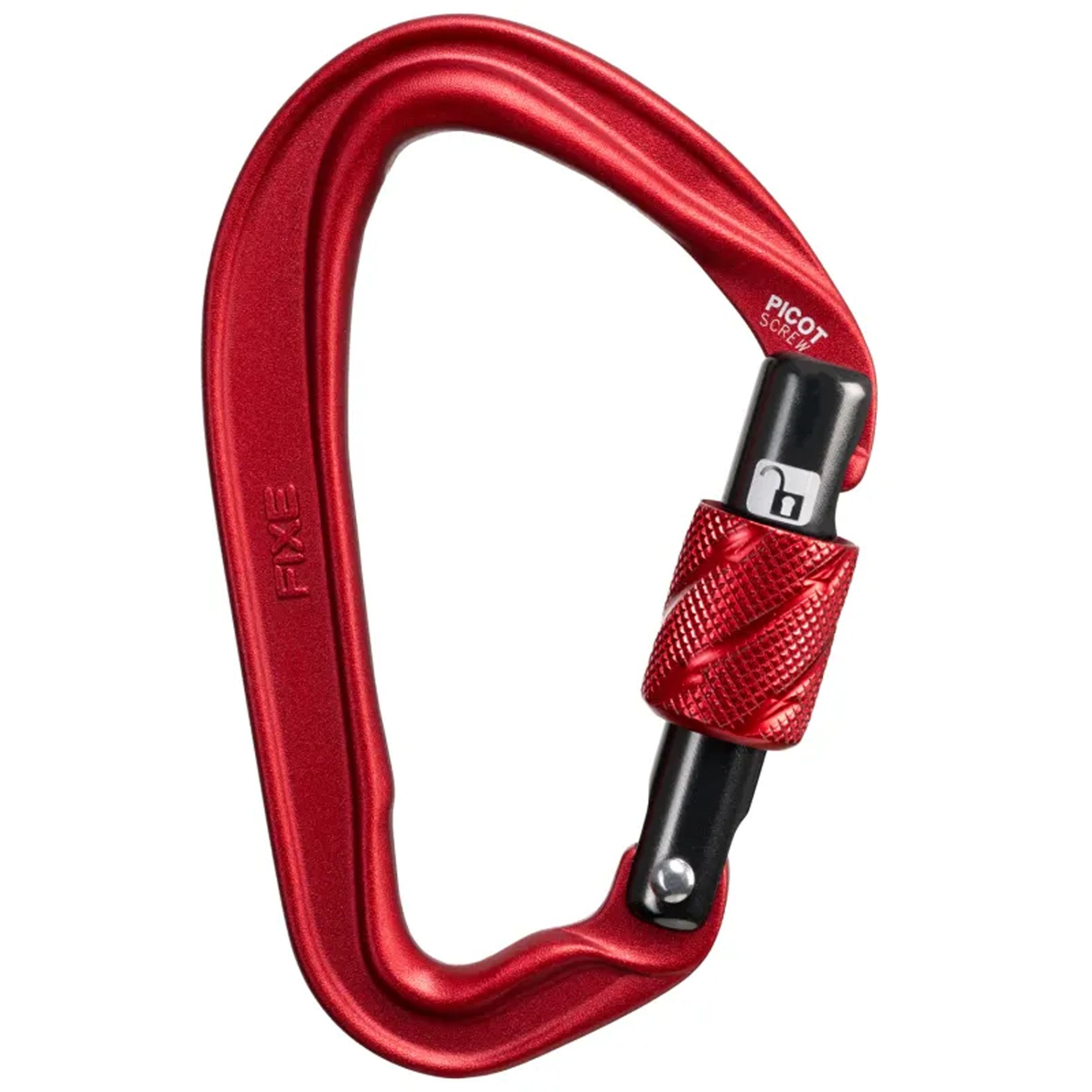 Fixe Picot Screw Karabiner Karabiner rot Alpinklettern | Sportklettern | Eisklettern