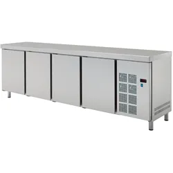 Kühler tisch mit gn 1/1 4 türen - 2245x700x850 mm - 330 W 230/1V - 7C909950 Eurast