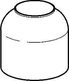 Hansa Abdeckkappe Clinica chrom 59912044