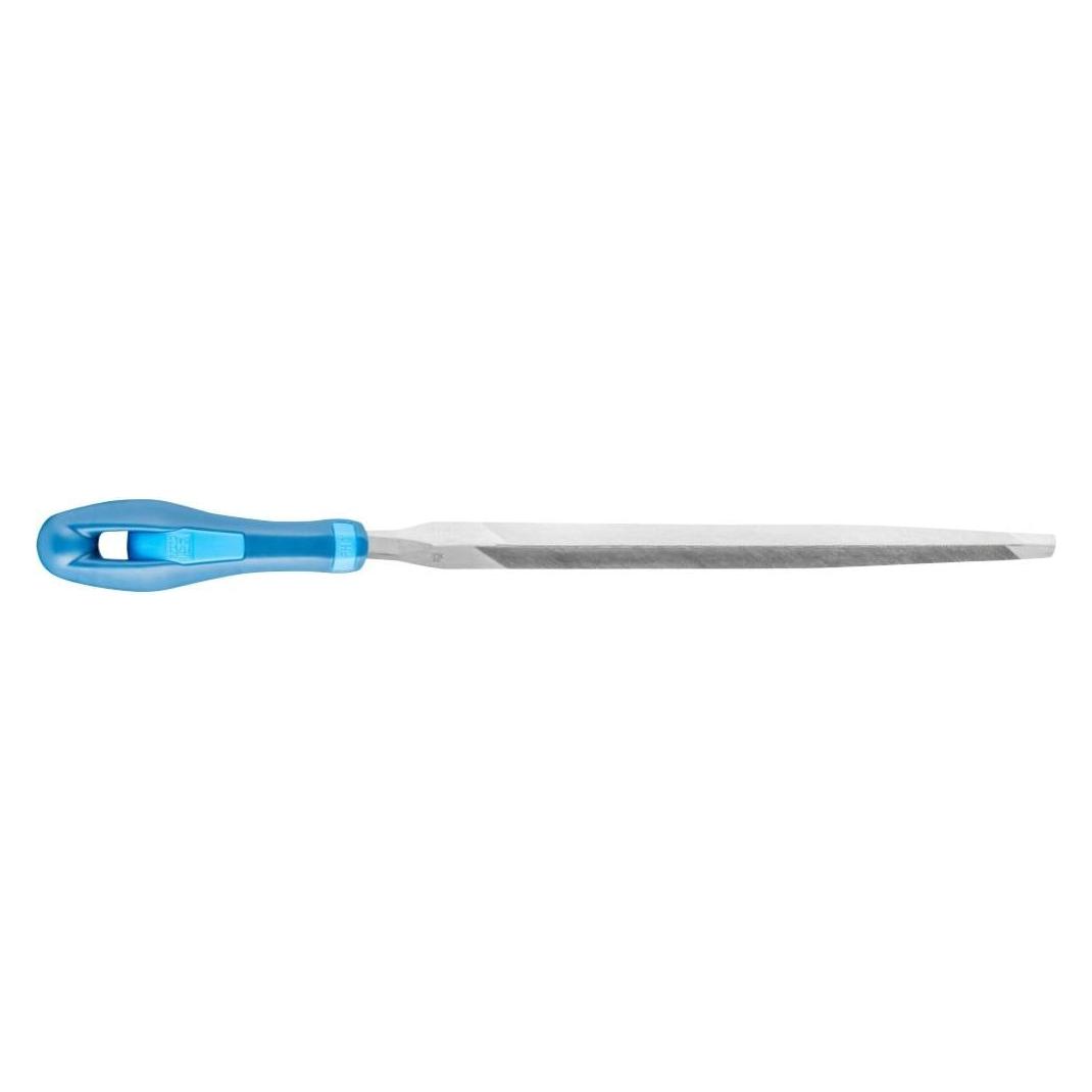 Pferd Dreikant-Sägefeile normal Einhieb 2 inkl. Ergonomie-Feilenheft (150 mm) (11274157)