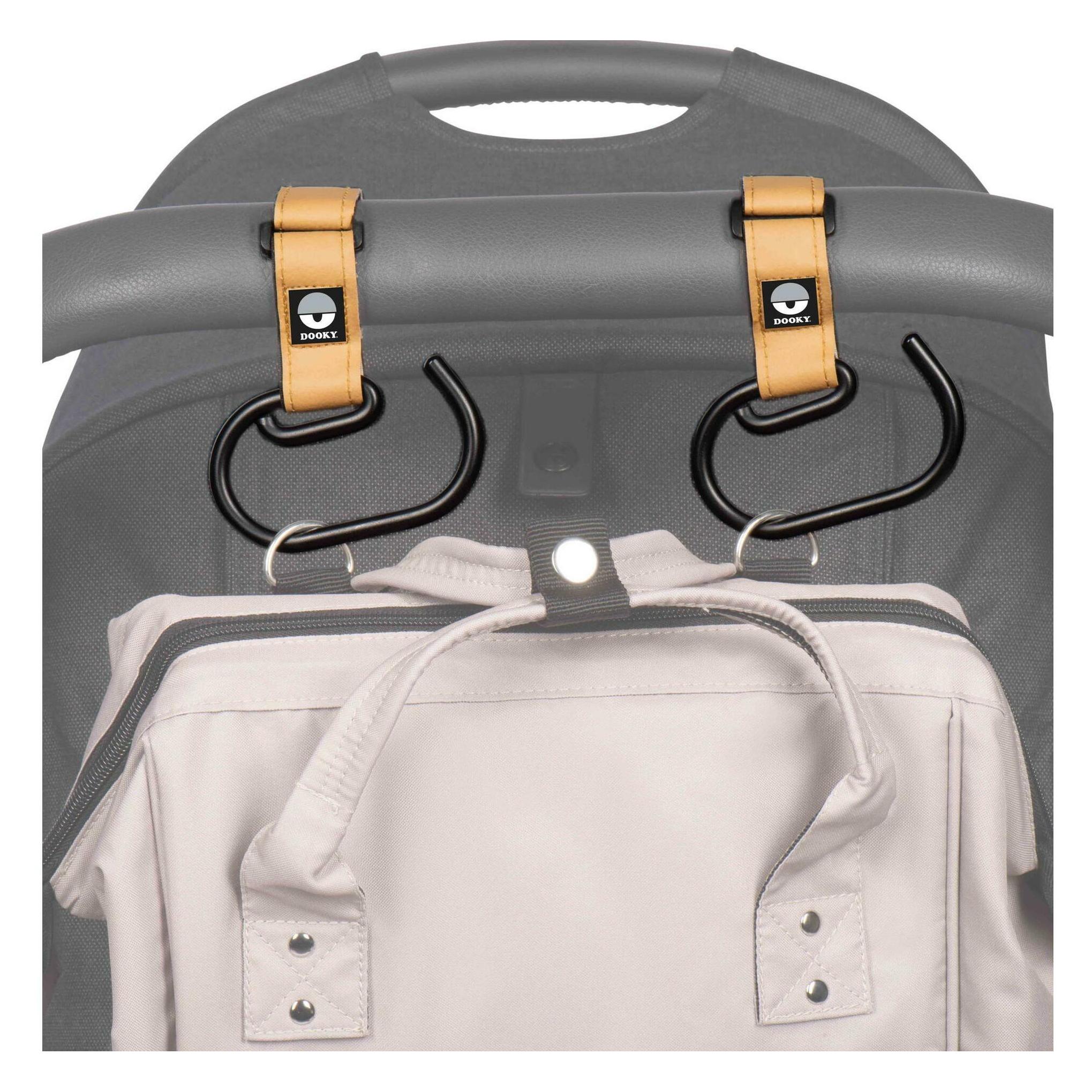 Dooky Kinderwagenhaken / Gross / 2er-Set / Braun (5027012)