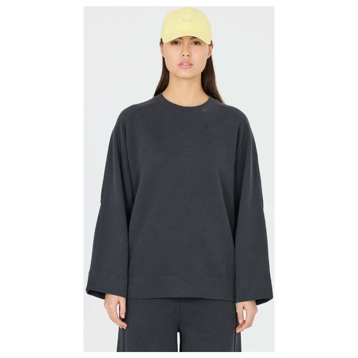 SOS Ramiu W LS Oversize Sweat blue graphite (2148) M SOS251114-2148-M