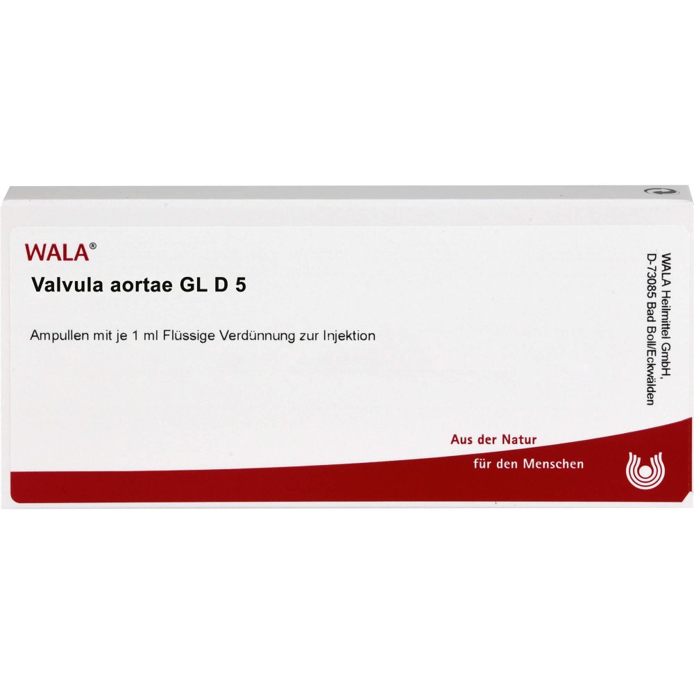 WALA Heilmittel GmbH Valvula Aortae Gl D5 Ampullen 03790037