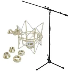 keepdrum Mikrofonständer und Mikrofonspinne, Mikrofonständer
