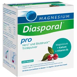 Magnesium Diasporal Pro Herz Und Blutdruck Pulver 30 St
