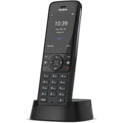 Yealink W78H DECT-Telefon Anrufer-Identifikation Schwarz