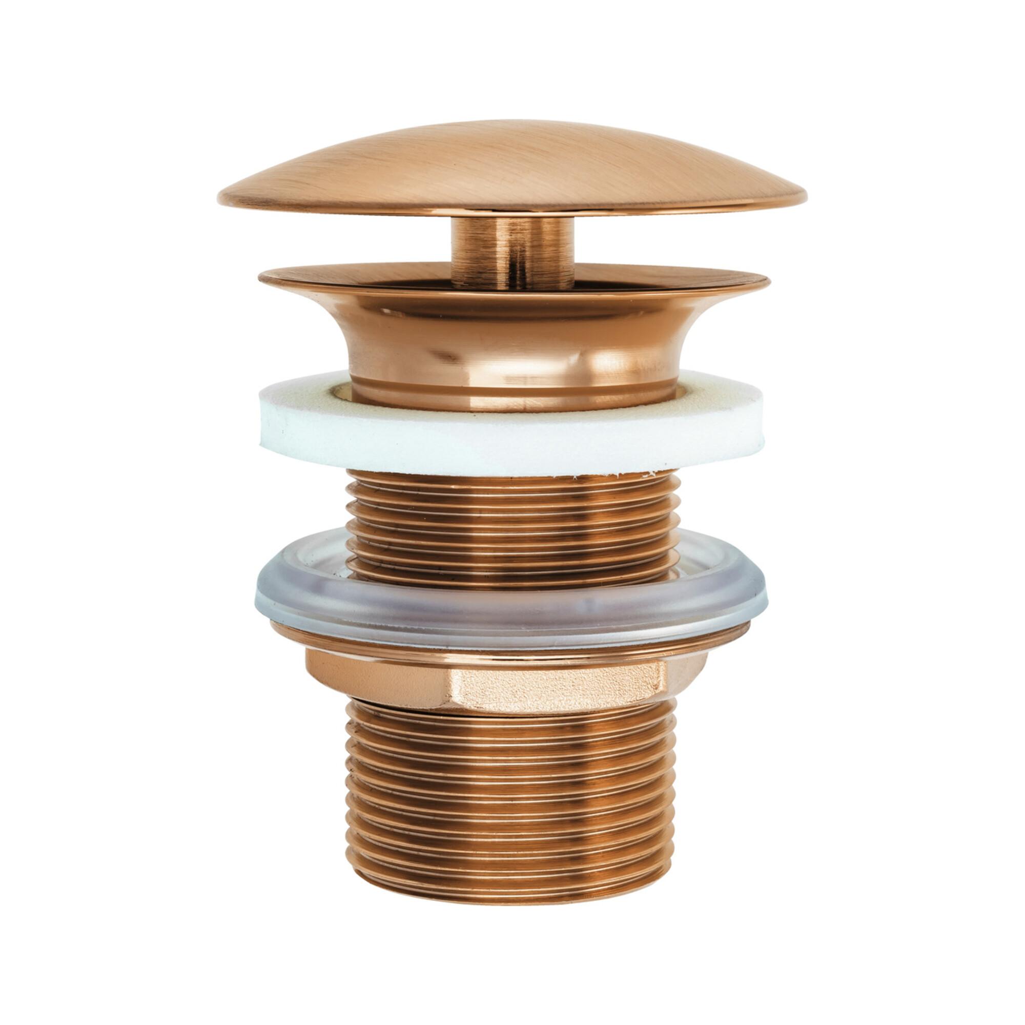 Duravit Schaftventil d 72mm, f WT o. ÜL, Bronze gebürstet (0050380400)