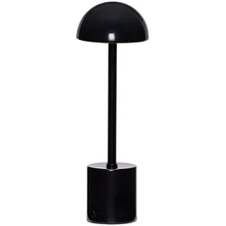 Hübsch, Tischlampe, Taten Tragbare Lampe Schwarz