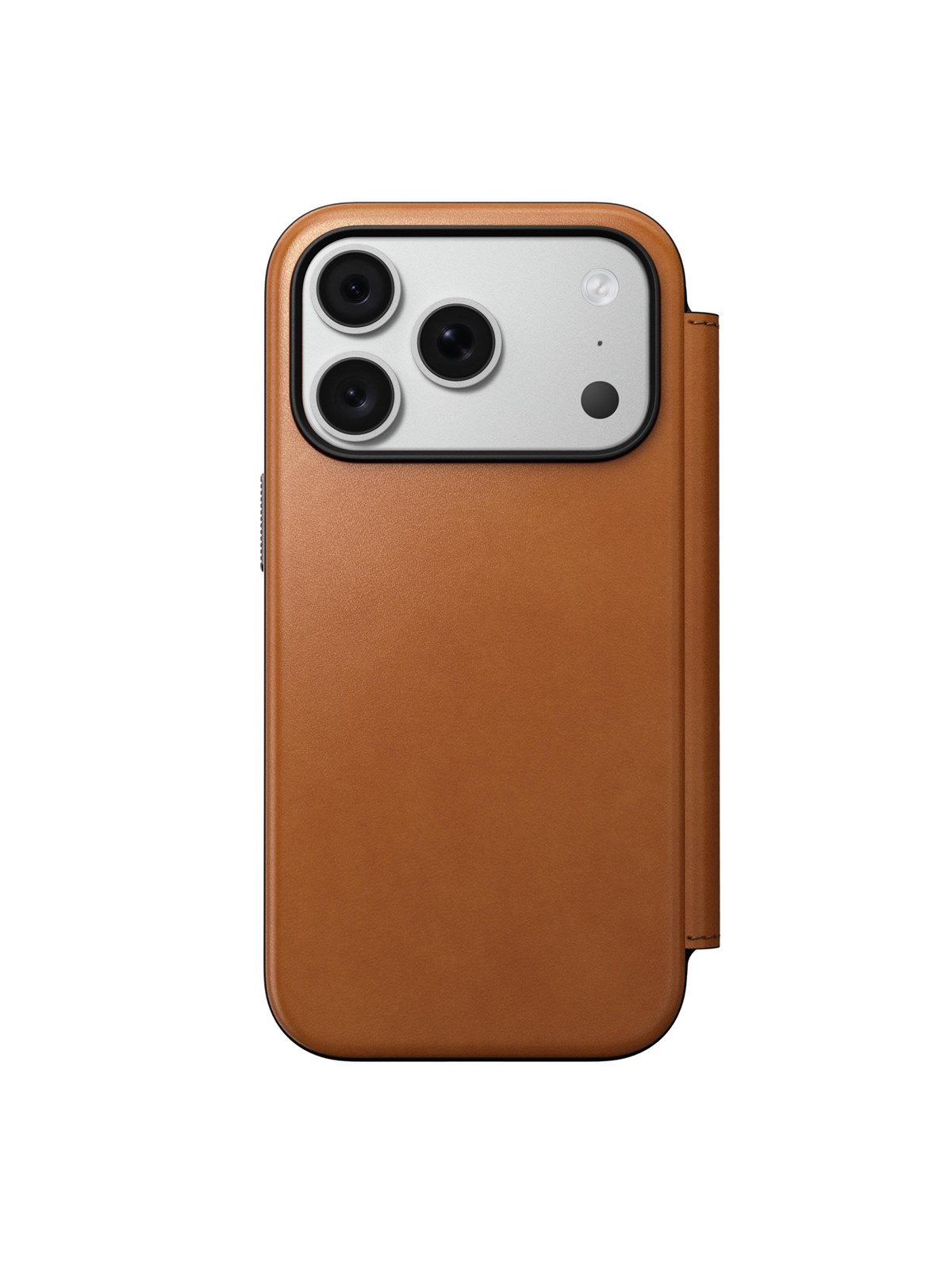 Nomad Modern Leather Folio - saddle (Horween) - iPhone 18 Pro/17 Pro