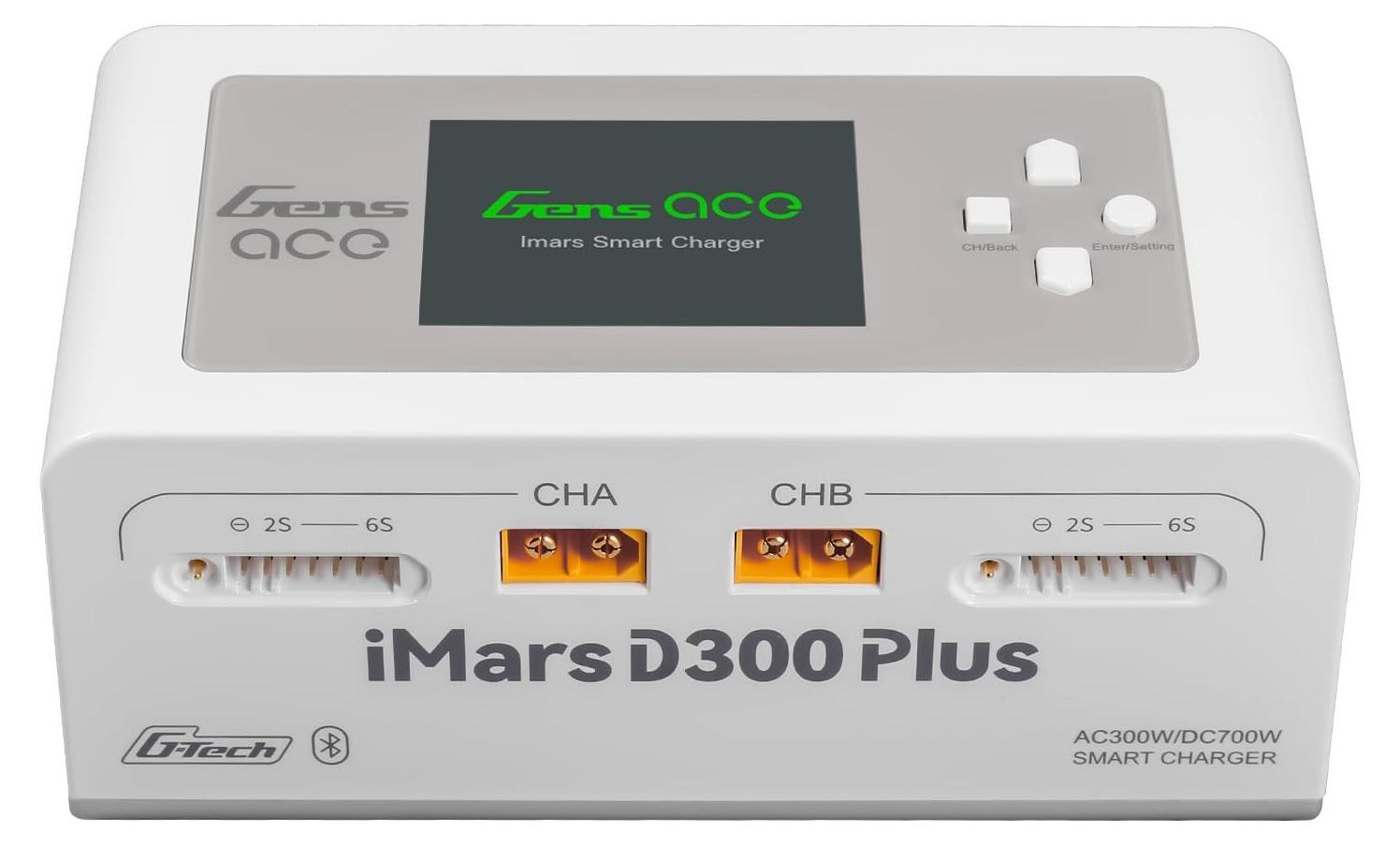 D300 Plus Smart dual-channel RC acculader