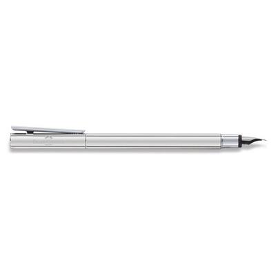 Faber-Castell Füller NEO Slim Edelstahl, glänzend, M