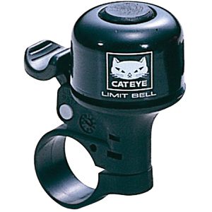 CATEYE Fahrradklingel PB-800 Limit Bell, schwarz, Glocke, Mini, Aluminium