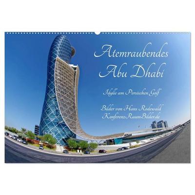Atemraubendes Abu Dhabi - Idylle am Persischen Golf (Wandkalender 2027 DIN A2 quer), CALVENDO Monatskalender