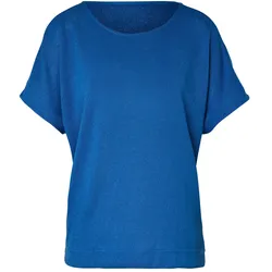 Tchibo - Strukturiertes Shirt - Damen - Gr. S - blau