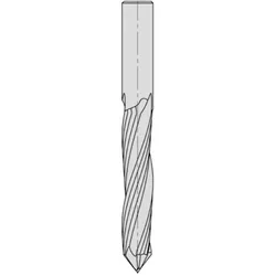 JSO VHW-Bohrfräser 14x42mm, mit BOHRERANSCHLIFF 80 GRAD - 20268-6-14000-R