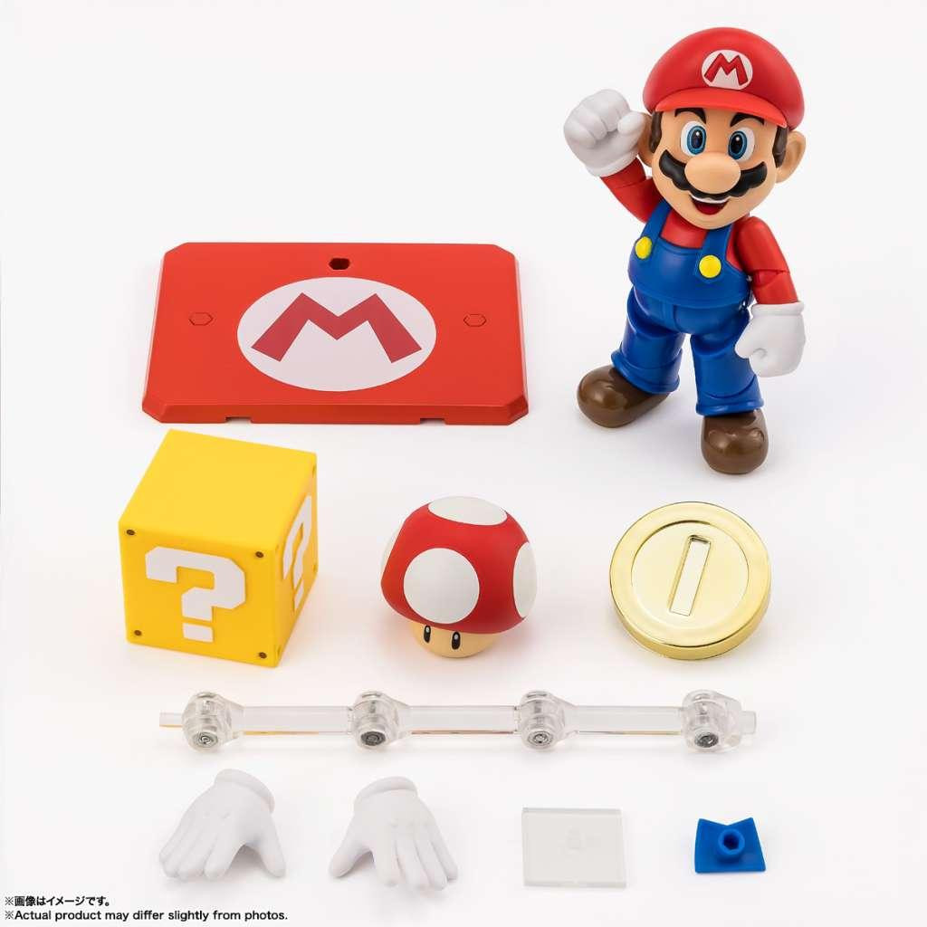 Bandai Super Mario S.H. Figuarts actiefiguur, 10 cm