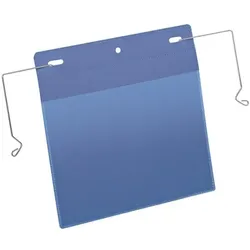 Durable Drahtbügeltasche A5 quer »1752« blau