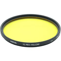 Hoya Filter Y2 Pro HMC gelb 58mm (58 mm, Farbfilter), Objektivfilter, Gelb