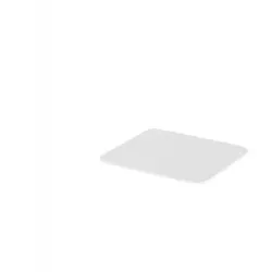 F-Tronic Blinddeckel Unterputz Kunststoff hfr e141d 120x120mm Schraubdeckel