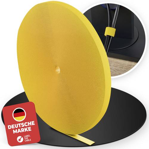 Label the Cable LTC ROLL STRAP PRO 1240 25 m Gelb