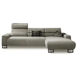 Segmüller Werkstätten Ecksofa Maxime03 Stoff Grau Grey