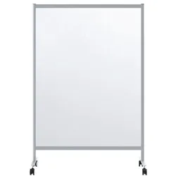 Paperflow Mobile Schutztrennwand 120 x 180 cm, 120x180x39 cm