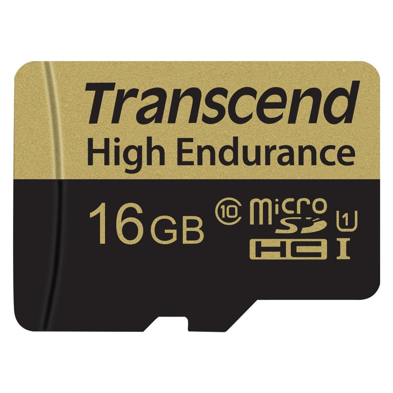 Transcend High Endurance (16 GB, microSDHC, U1, UHS-I) (TS16GUSDHC10V)