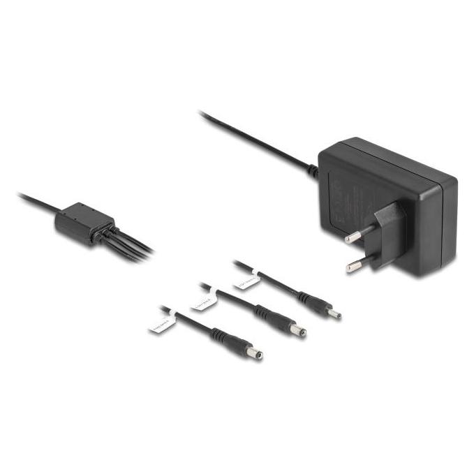 Delock Externes Netzteil DC 3,5x 1,35mm/ 5,5x 2,1mm/ 5,5x 2,5mm 12V 3A 36W (41467)
