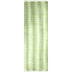 TEPPICHLÄUFER Vichy-Karo Baumwolle 66/200 cm