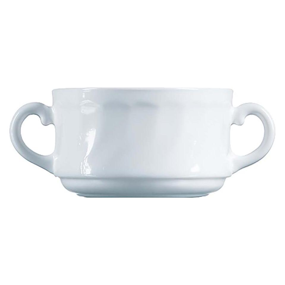 Arcoroc Suppenobertasse Trianon Uni, Inhalt cl (9.90 cm, 0.32 l) (ARCD6879)