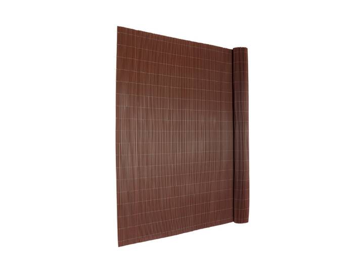 LOP Sichtschutzmatte Walnuss 180 × 17 × 0.6 cm