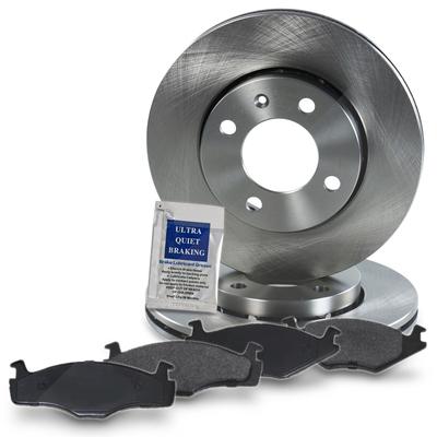 Bestprice Bremsscheiben + Bremsbeläge Vorderachse BELÜFTET [Hersteller-Nr. 10600456] für VW