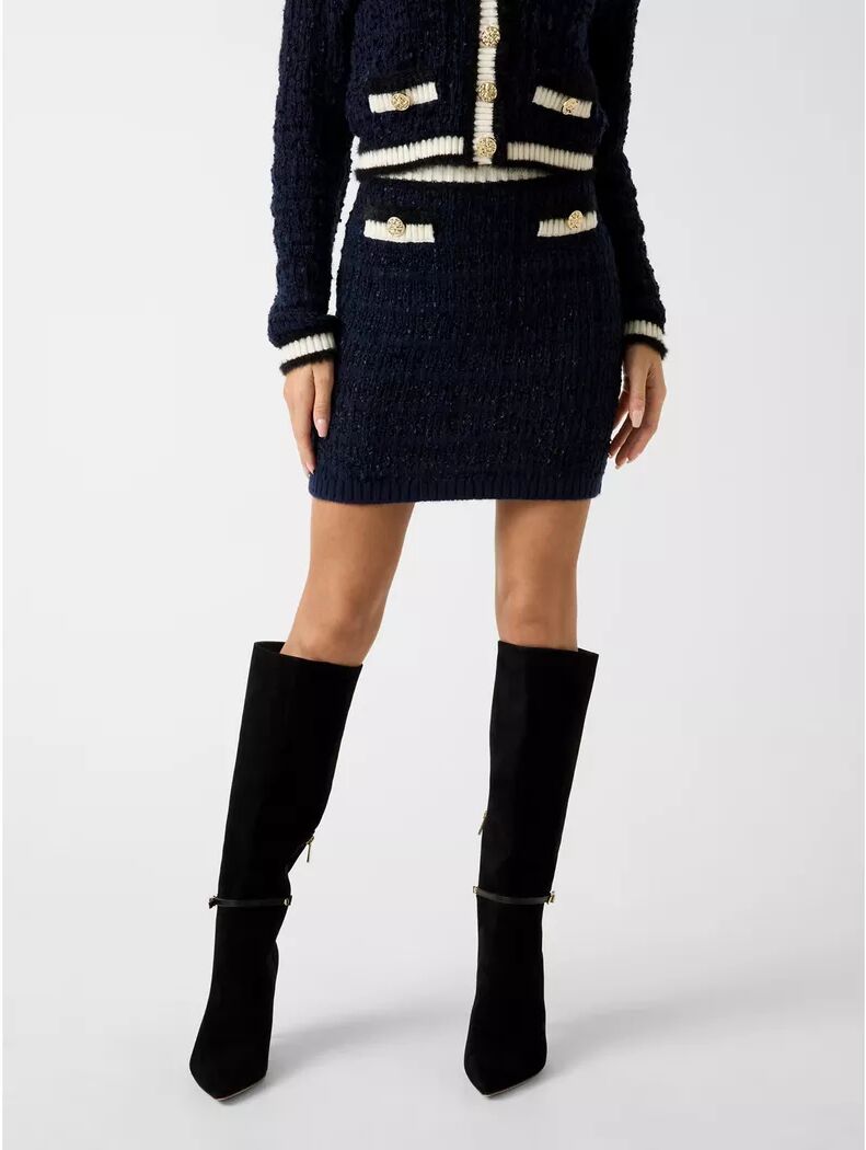 Guess - Rock, für Damen, Blau, Größe XS