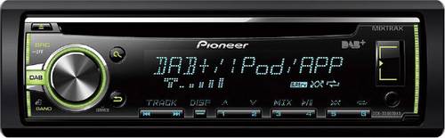 Pioneer DEH-X6800DAB Autoradio DAB+ Tuner, Anschluss für Lenkradfernbedienung