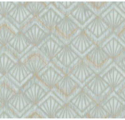 Candice Olson Modern Shell Light Blue Wallpaper