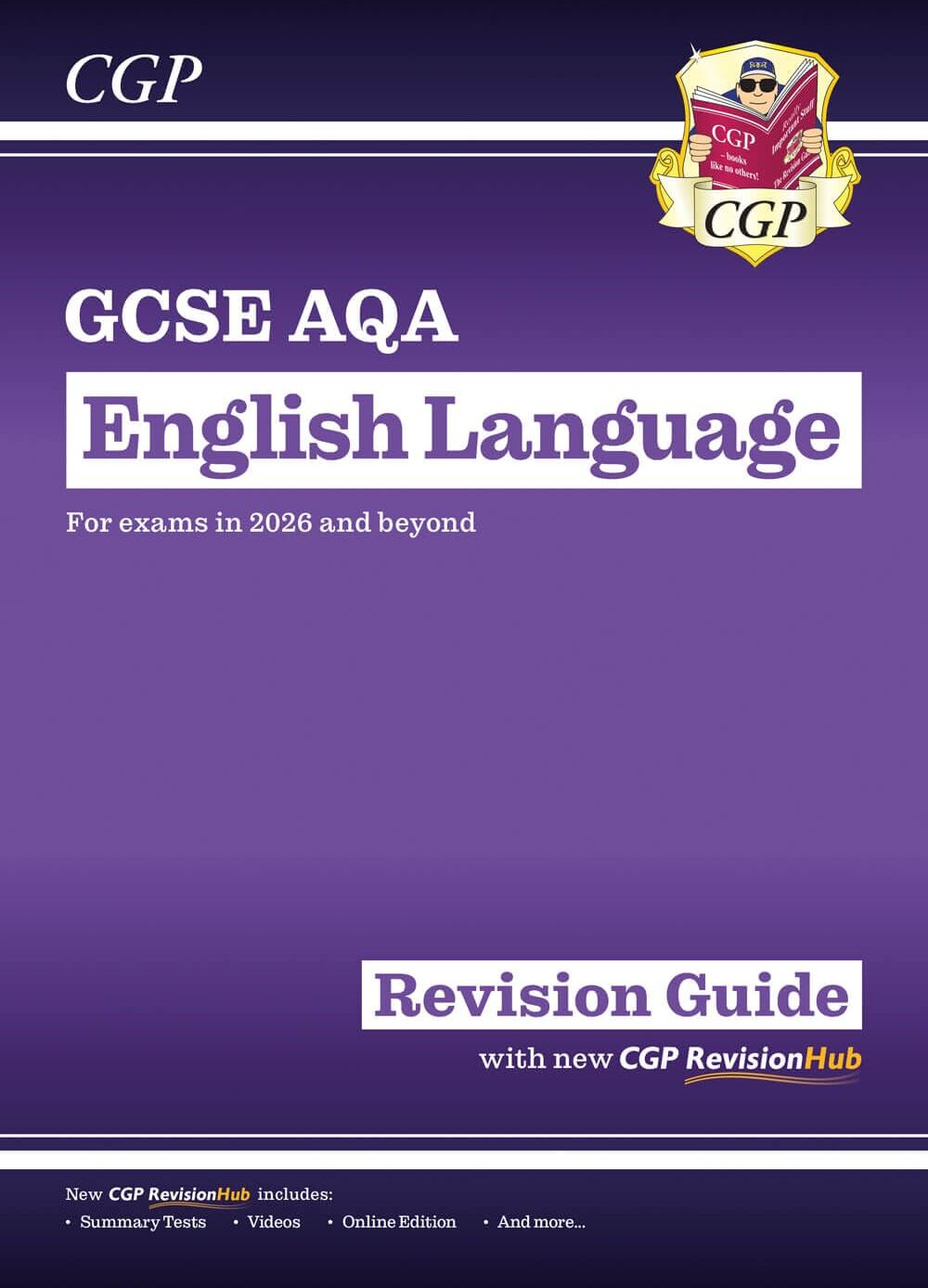 CGP Books CGP GCSE English Language AQA Revision Bundle – Revision Guide, Workbook & 10-Minute Tests