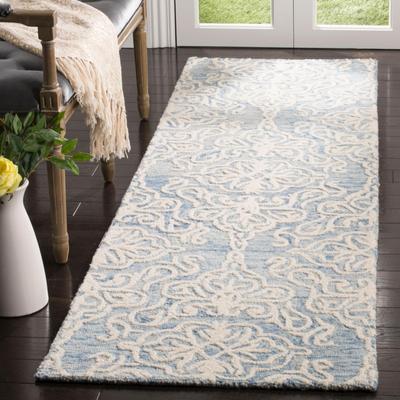 SAFAVIEH Handmade Blossom Mahalia Modern Floral Wool Rug