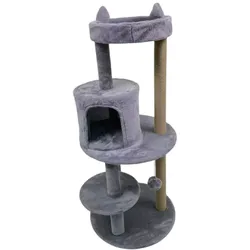 Hardin 1fachgut Katzen Kratzbaum, ca. 48 x 48 x 111 cm