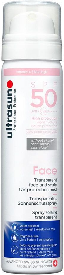 Ultrasun Face Urban UV Protection Mist SPF 50 75ml