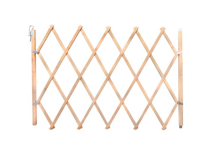 Hundeabsperrgitter Bambus, Höhe 85 cm, bis zu 105 cm ausziehbar