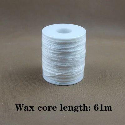 Uplifted Finds Smokeless Pre Waxed Candle Wicks   Professional Cotton Core DIY Handmade Candle Tooling System 61 M