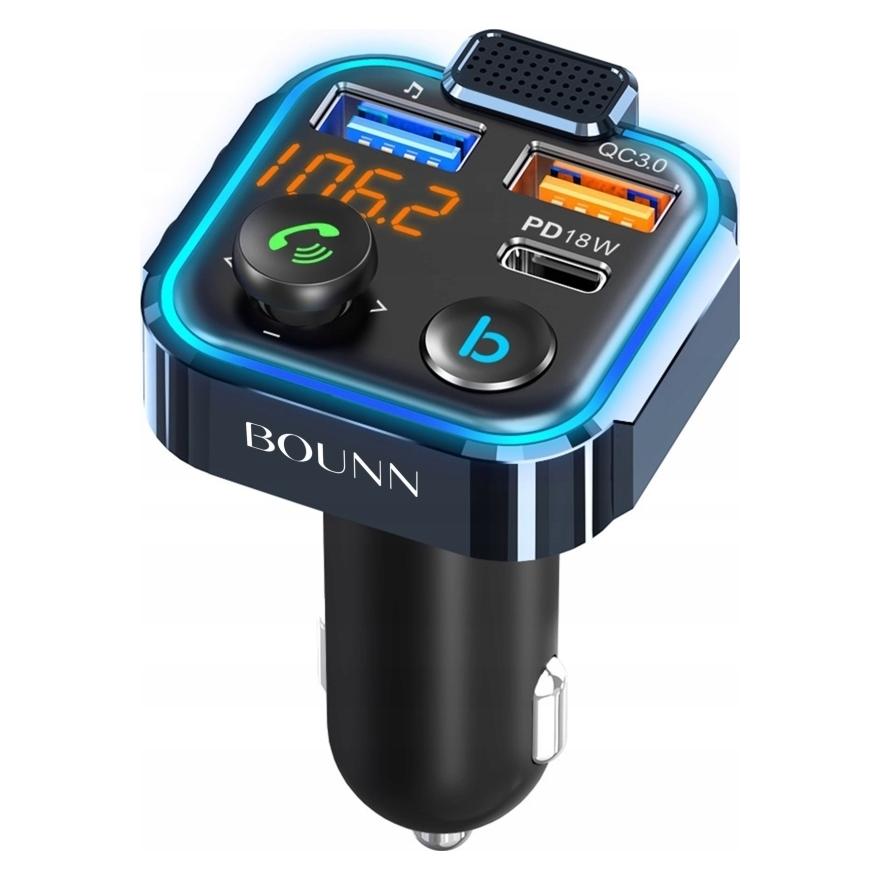 Yato Ładowarka Bounn Åadowarka samochodowa QC3.0+PD18W (BT23)
